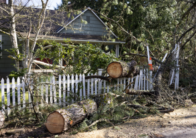 24/7 storm damage tree removal in Livonia, MI